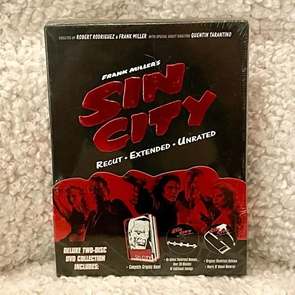 Sin City Deluxe 2-Disc DVD Collection (NWT)